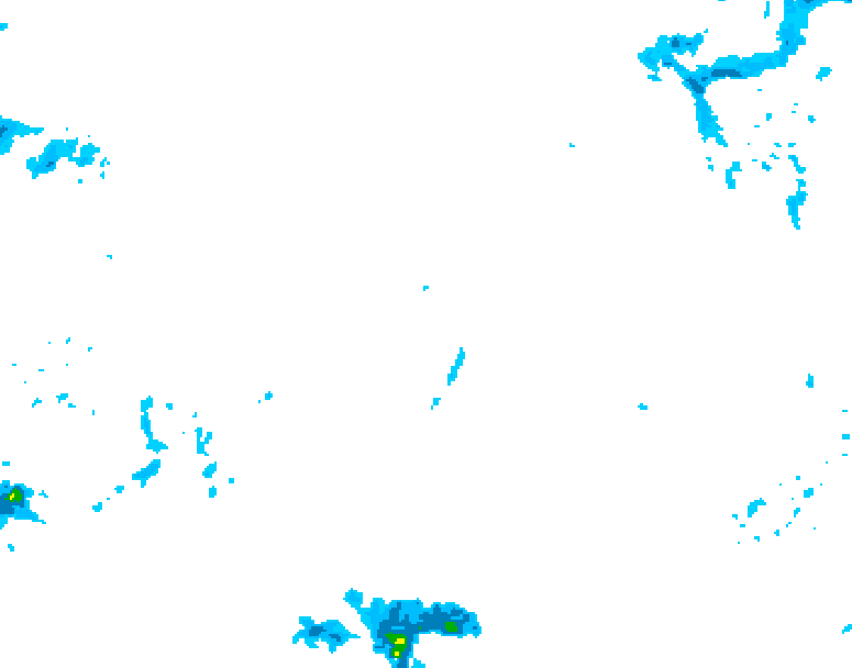 GDPS precipitation 072 hour forecast chart for Canada based on 2026/02/11 1200Z data