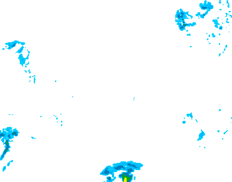 GDPS precipitation 084 hour forecast chart for Canada based on 2026/02/11 1200Z data