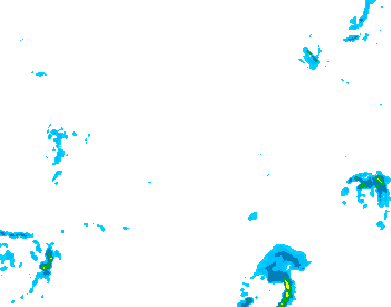 GDPS precipitation 108 hour forecast chart for Canada based on 2026/02/11 1200Z data