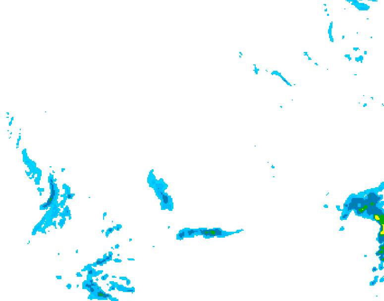 GDPS precipitation 156 hour forecast chart for Canada based on 2026/02/11 1200Z data