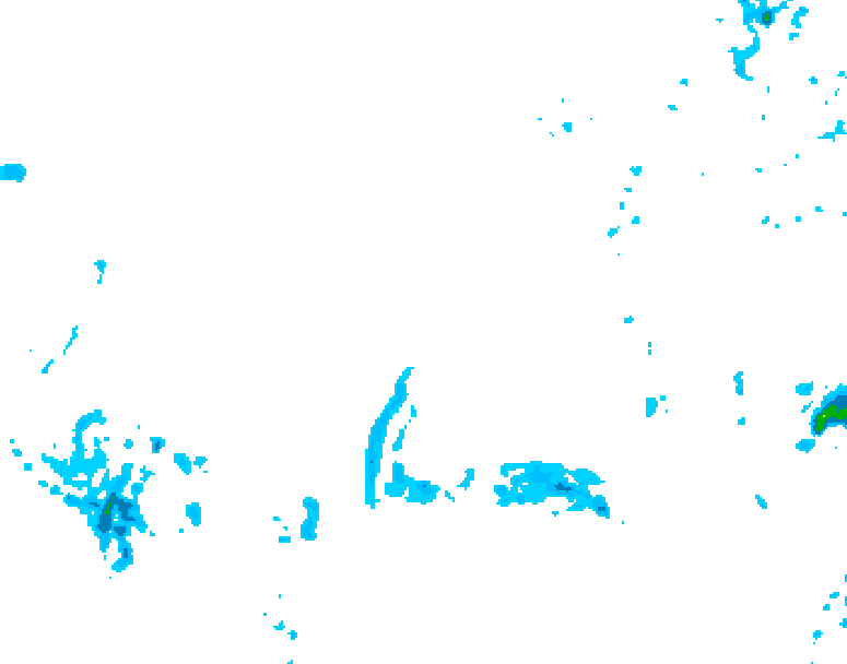 GDPS precipitation 168 hour forecast chart for Canada based on 2026/02/11 1200Z data