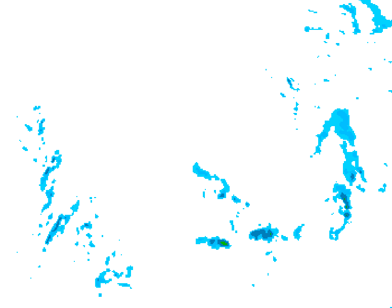 GDPS precipitation 192 hour forecast chart for Canada based on 2026/02/11 1200Z data