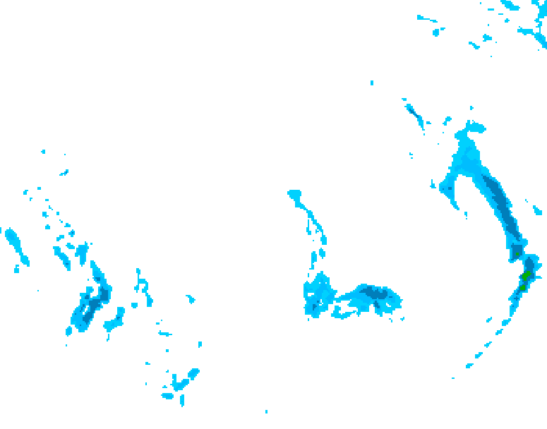 GDPS precipitation 204 hour forecast chart for Canada based on 2026/02/11 1200Z data
