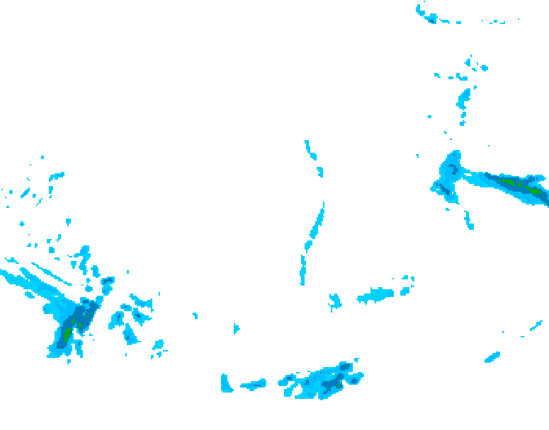 GDPS precipitation 216 hour forecast chart for Canada based on 2026/02/11 1200Z data