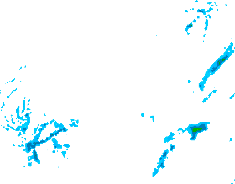 GDPS precipitation 234 hour forecast chart for Canada based on 2026/02/11 1200Z data