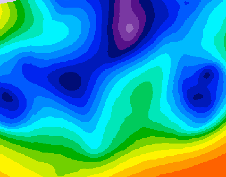 GDPS 500 millibar geopotential height 228 hour forecast chart for Canada based on 2026/02/12 0000Z data