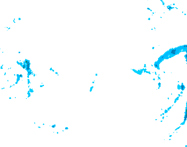 GDPS precipitation 024 hour forecast chart for Canada based on 2026/02/12 0000Z data
