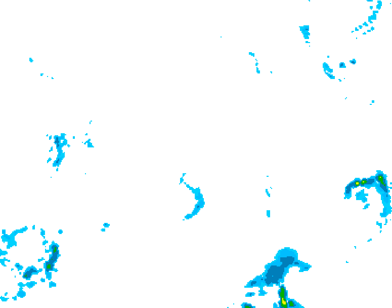 GDPS precipitation 096 hour forecast chart for Canada based on 2026/02/12 0000Z data