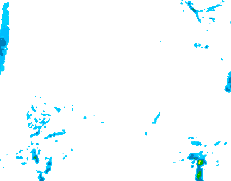 GDPS precipitation 120 hour forecast chart for Canada based on 2026/02/12 0000Z data