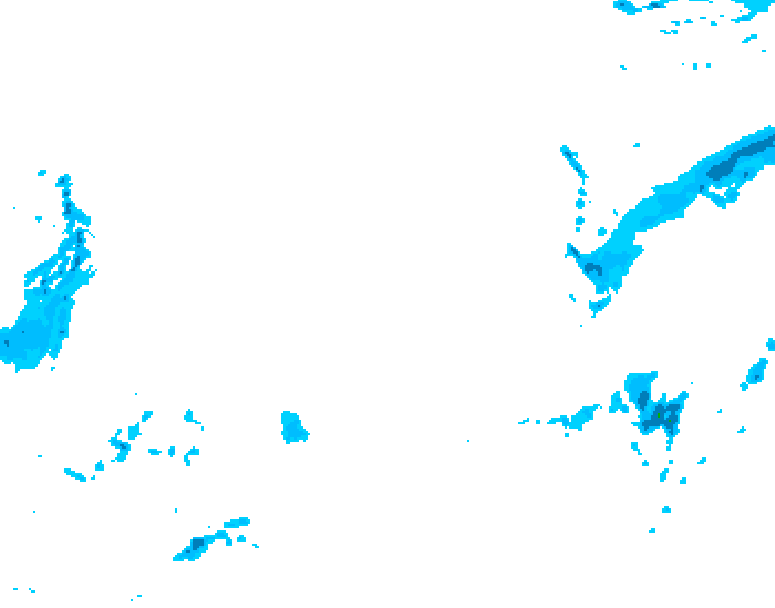 GDPS precipitation 204 hour forecast chart for Canada based on 2026/02/12 0000Z data