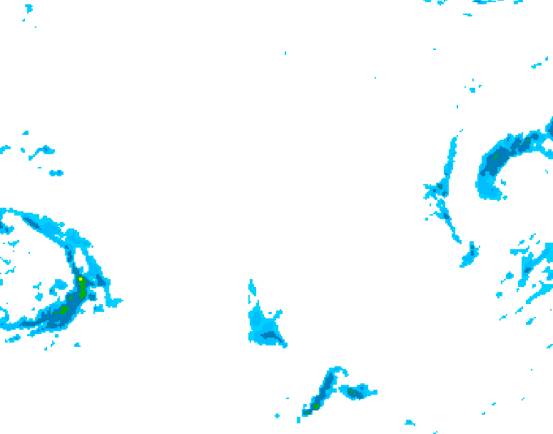 GDPS precipitation 228 hour forecast chart for Canada based on 2026/02/12 0000Z data