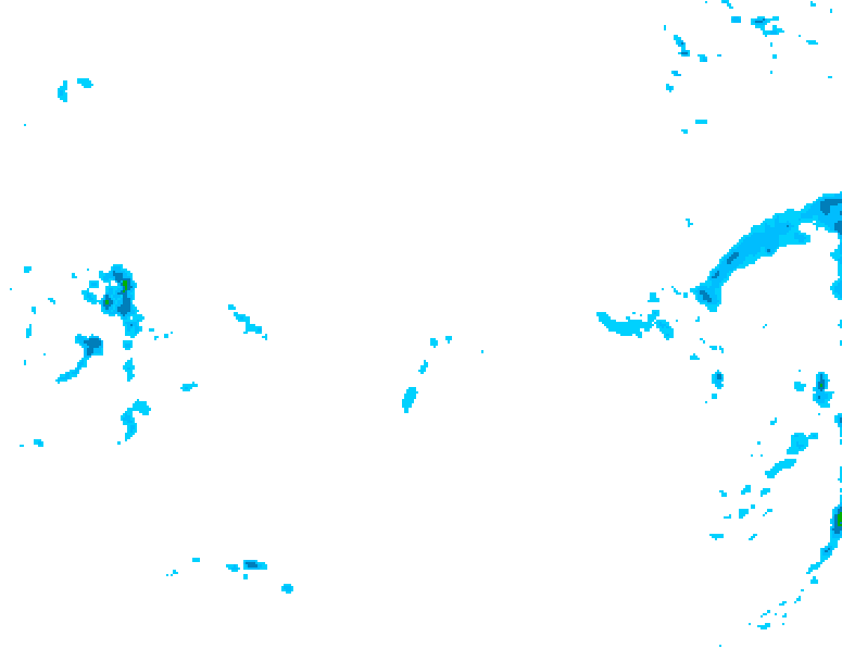 GDPS precipitation 012 hour forecast chart for Canada based on 2026/02/12 1200Z data