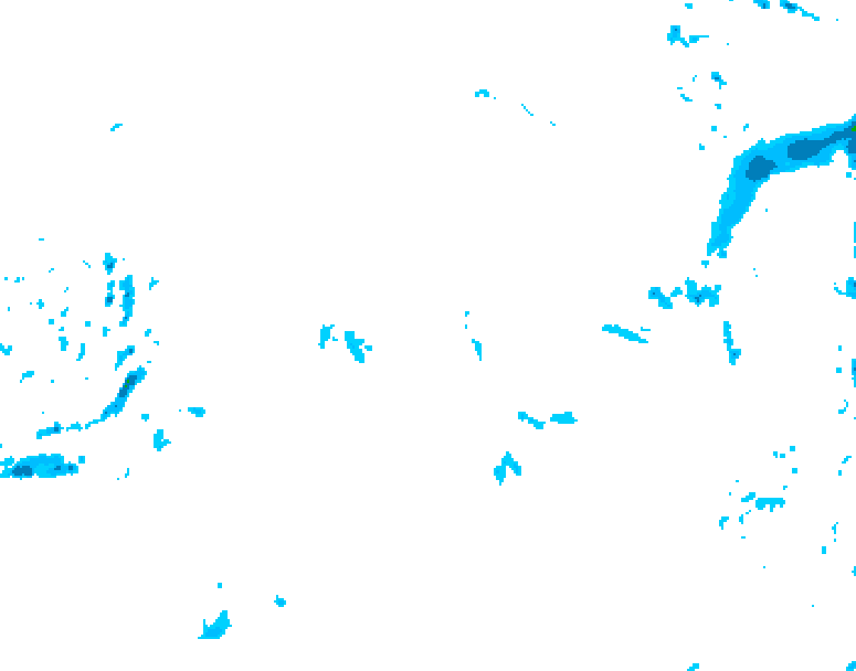 GDPS precipitation 024 hour forecast chart for Canada based on 2026/02/12 1200Z data