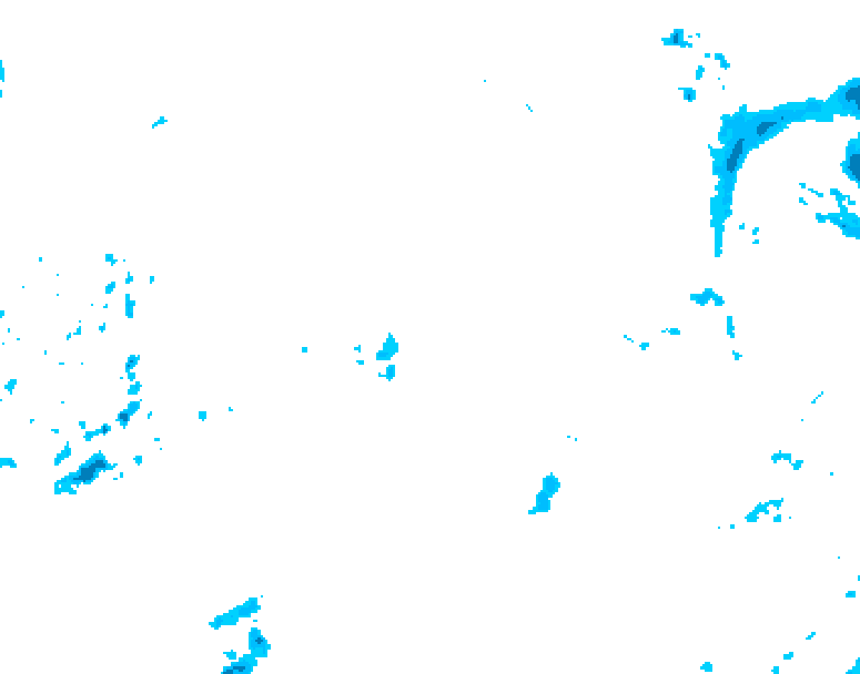 GDPS precipitation 030 hour forecast chart for Canada based on 2026/02/12 1200Z data