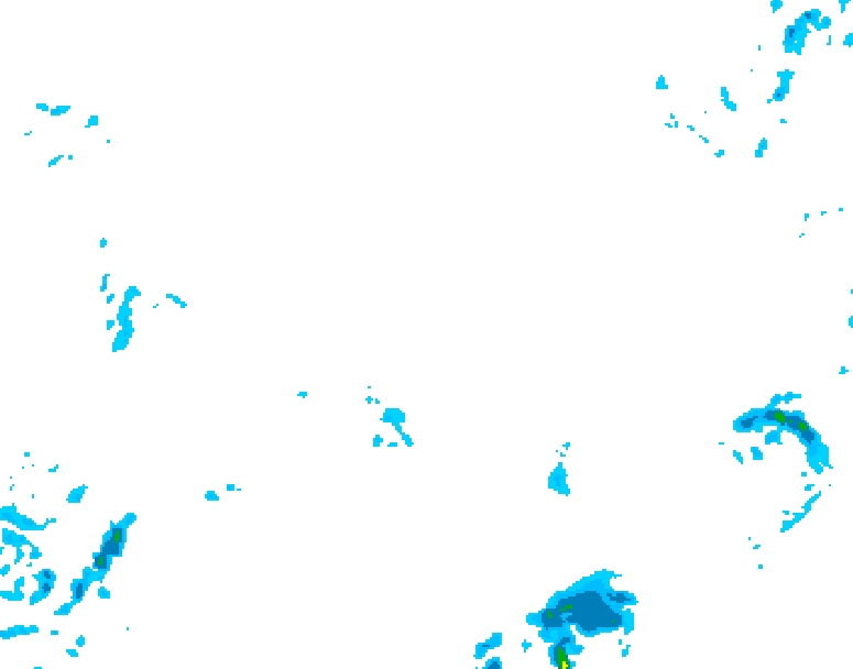 GDPS precipitation 078 hour forecast chart for Canada based on 2026/02/12 1200Z data