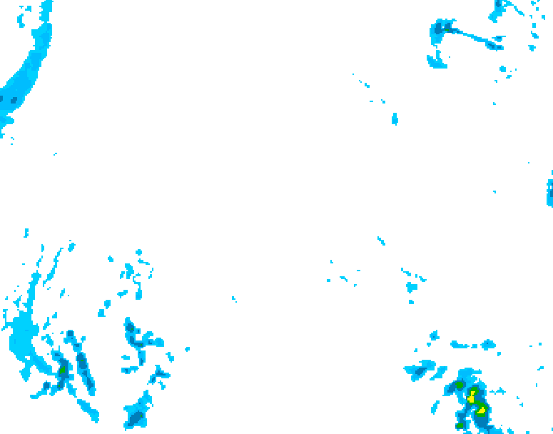 GDPS precipitation 114 hour forecast chart for Canada based on 2026/02/12 1200Z data