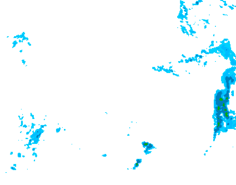 GDPS precipitation 168 hour forecast chart for Canada based on 2026/02/12 1200Z data