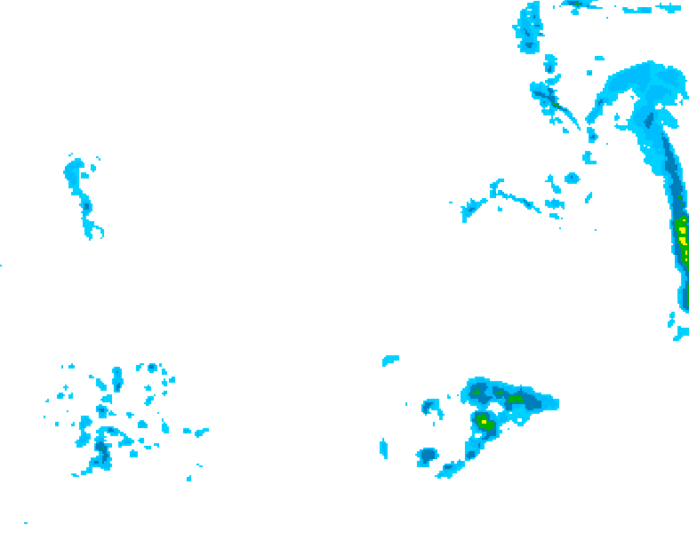 GDPS precipitation 180 hour forecast chart for Canada based on 2026/02/12 1200Z data