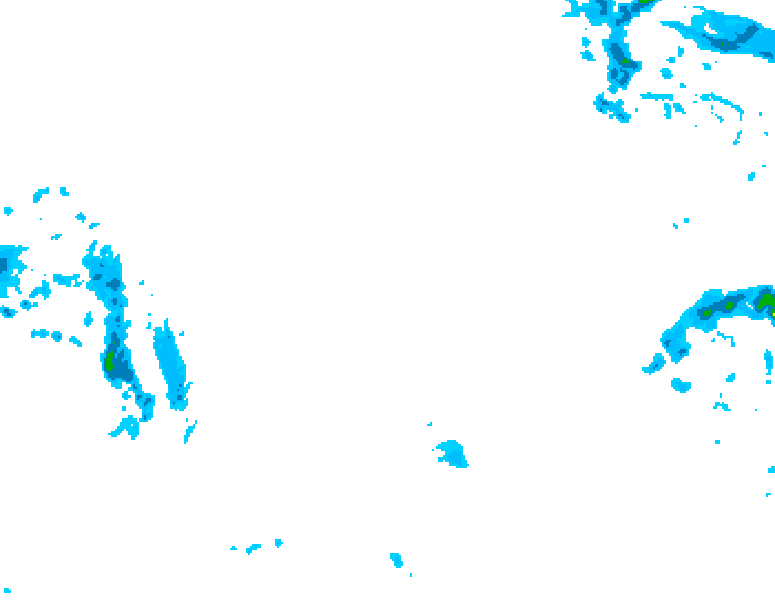 GDPS precipitation 216 hour forecast chart for Canada based on 2026/02/12 1200Z data