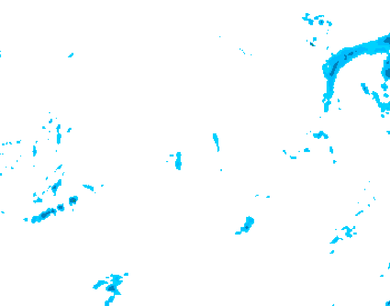 GDPS precipitation 018 hour forecast chart for Canada based on 2026/02/13 0000Z data