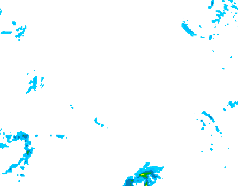 GDPS precipitation 060 hour forecast chart for Canada based on 2026/02/13 0000Z data