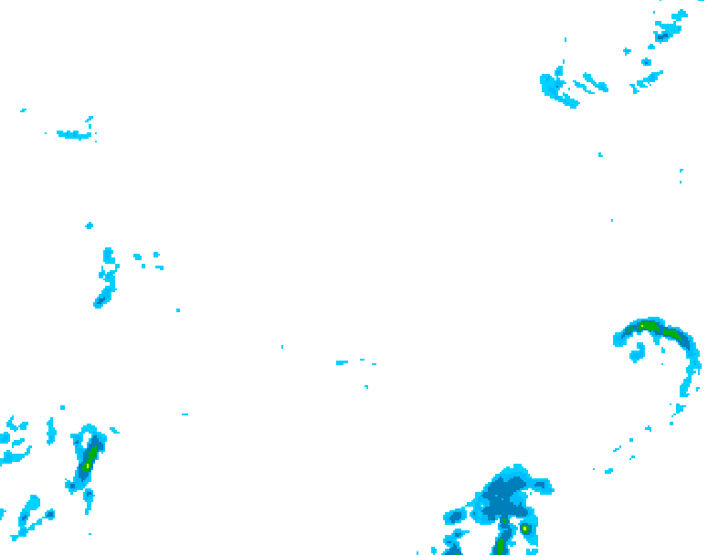 GDPS precipitation 072 hour forecast chart for Canada based on 2026/02/13 0000Z data