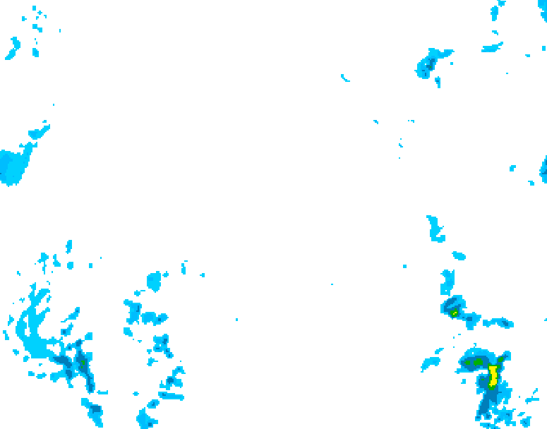 GDPS precipitation 108 hour forecast chart for Canada based on 2026/02/13 0000Z data