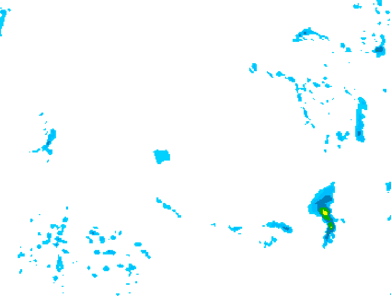 GDPS precipitation 144 hour forecast chart for Canada based on 2026/02/13 0000Z data