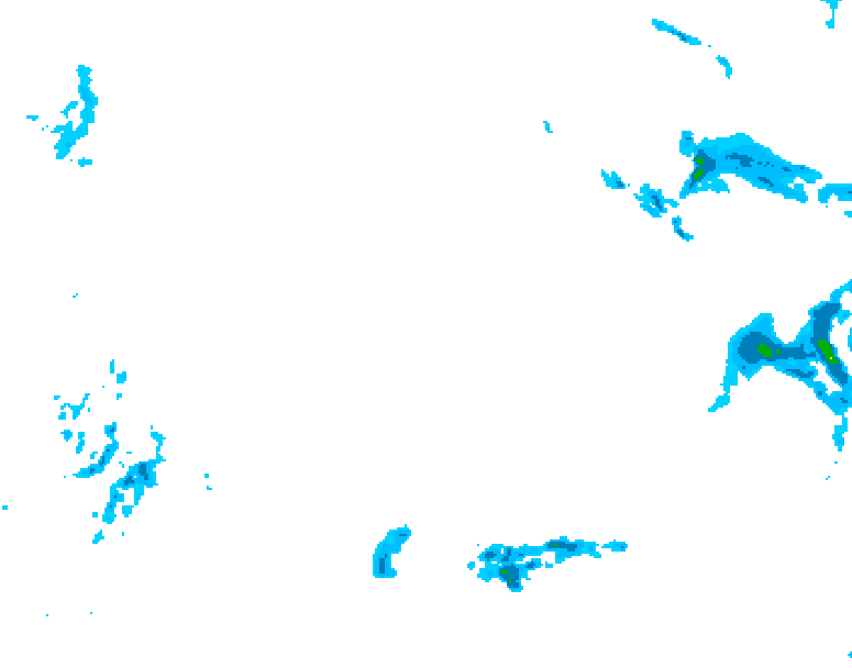 GDPS precipitation 162 hour forecast chart for Canada based on 2026/02/13 0000Z data