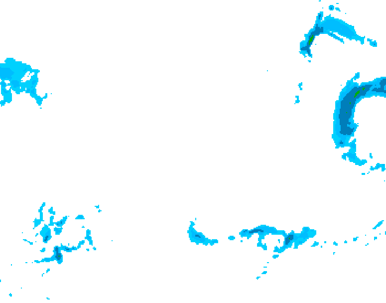 GDPS precipitation 180 hour forecast chart for Canada based on 2026/02/13 0000Z data