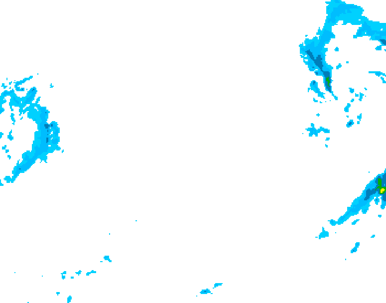 GDPS precipitation 204 hour forecast chart for Canada based on 2026/02/13 0000Z data