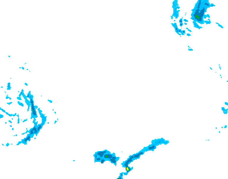 GDPS precipitation 240 hour forecast chart for Canada based on 2026/02/13 0000Z data