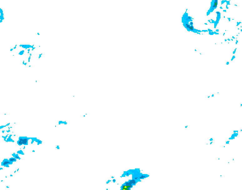 GDPS precipitation 036 hour forecast chart for Canada based on 2026/02/13 1200Z data