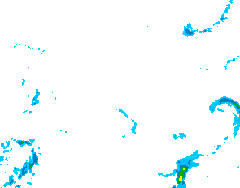 GDPS precipitation 066 hour forecast chart for Canada based on 2026/02/13 1200Z data