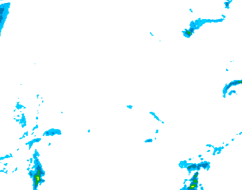 GDPS precipitation 078 hour forecast chart for Canada based on 2026/02/13 1200Z data