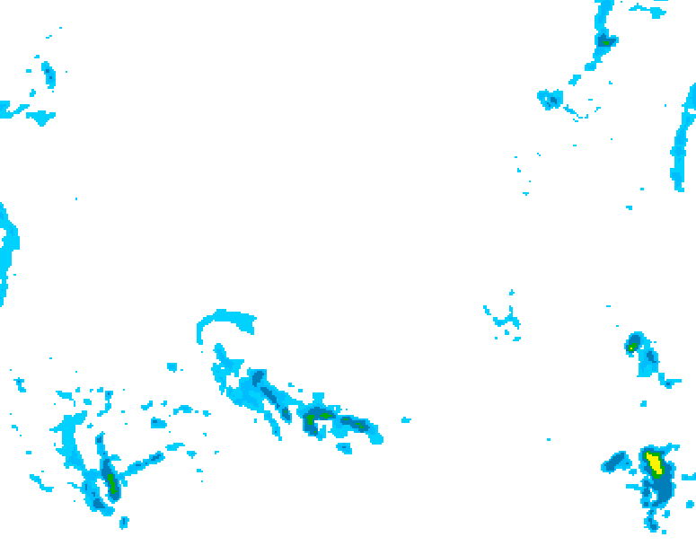 GDPS precipitation 108 hour forecast chart for Canada based on 2026/02/13 1200Z data