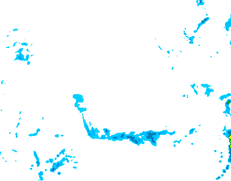 GDPS precipitation 120 hour forecast chart for Canada based on 2026/02/13 1200Z data