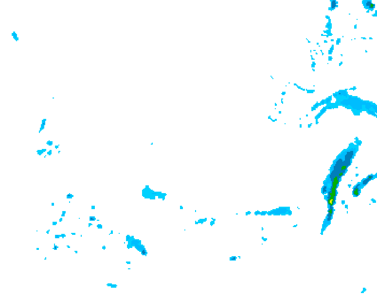 GDPS precipitation 138 hour forecast chart for Canada based on 2026/02/13 1200Z data