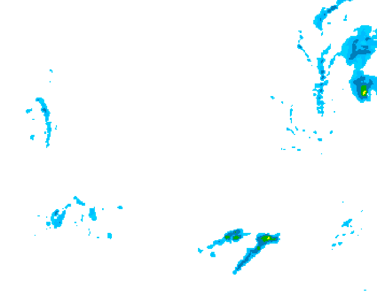 GDPS precipitation 162 hour forecast chart for Canada based on 2026/02/13 1200Z data
