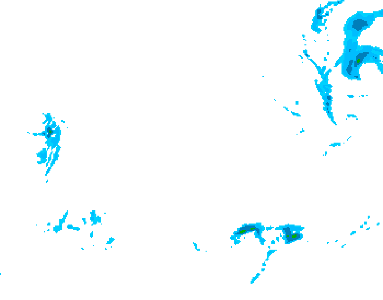 GDPS precipitation 168 hour forecast chart for Canada based on 2026/02/13 1200Z data