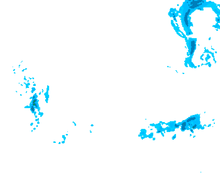 GDPS precipitation 180 hour forecast chart for Canada based on 2026/02/13 1200Z data