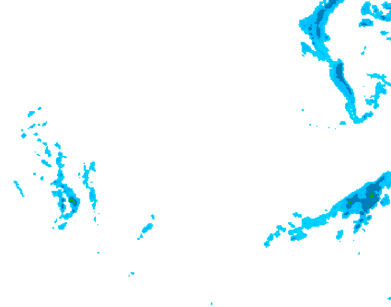 GDPS precipitation 186 hour forecast chart for Canada based on 2026/02/13 1200Z data