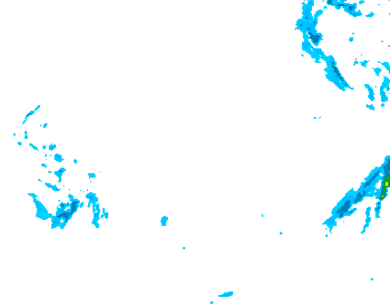 GDPS precipitation 192 hour forecast chart for Canada based on 2026/02/13 1200Z data