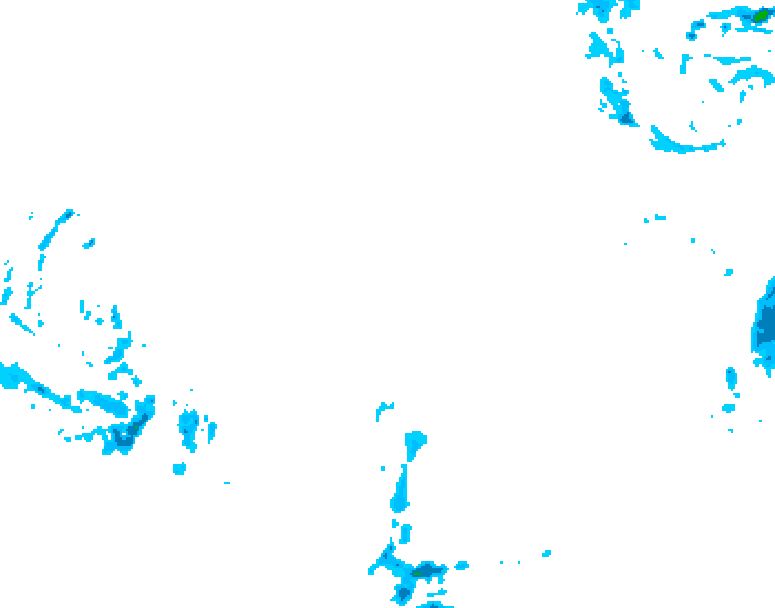 GDPS precipitation 204 hour forecast chart for Canada based on 2026/02/13 1200Z data