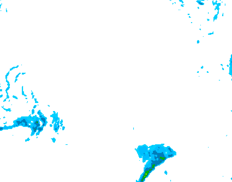 GDPS precipitation 216 hour forecast chart for Canada based on 2026/02/13 1200Z data