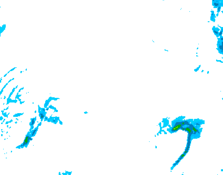 GDPS precipitation 234 hour forecast chart for Canada based on 2026/02/13 1200Z data