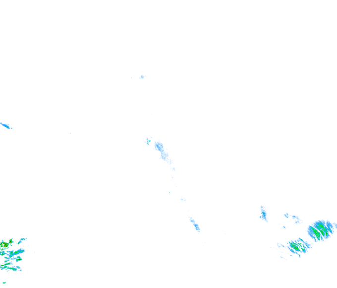 Weather radar data valid at 2026/02/13 01:24 UTC