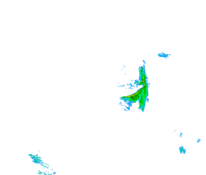 Weather radar data valid at 2026/02/13 13:54 UTC