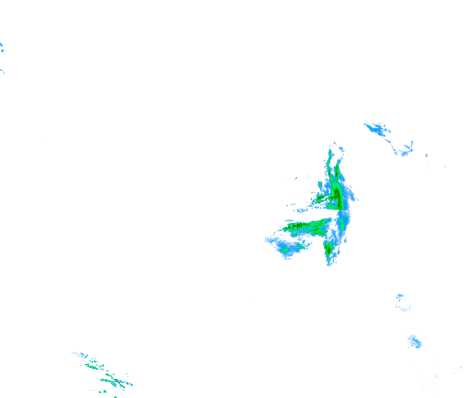 Weather radar data valid at 2026/02/13 15:06 UTC
