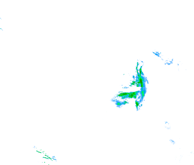 Weather radar data valid at 2026/02/13 15:18 UTC
